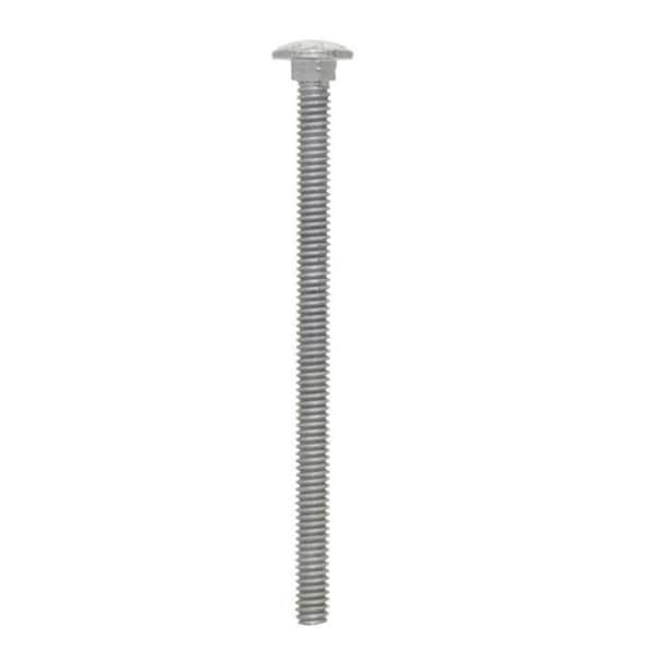 Hillman 812524 0.25 x 4 in. Hot Dipped Galvanized Carriage Screw Bolt 55351 - main